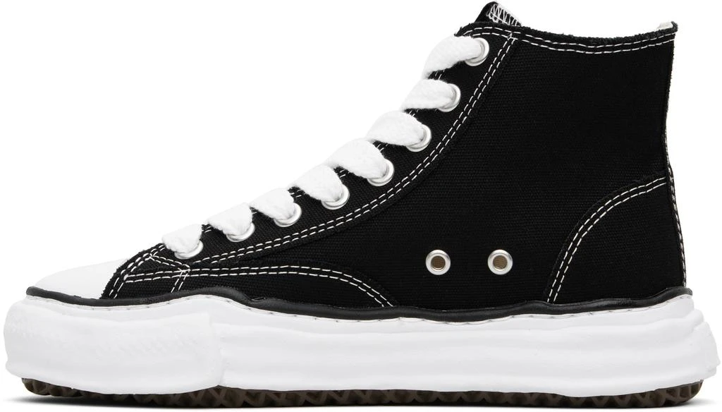 Maison MIHARA YASUHIRO Black 'Peterson' OG Sole Canvas Sneakers 3