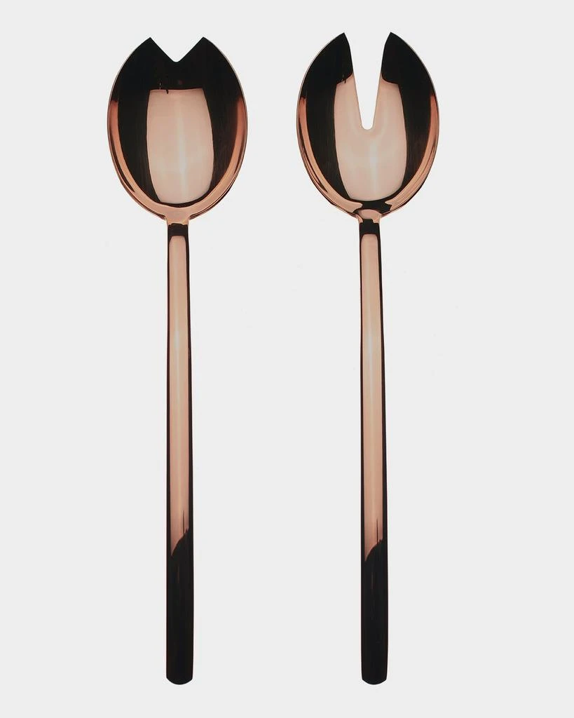 Mepra Due Bronzo Salad Servers 1