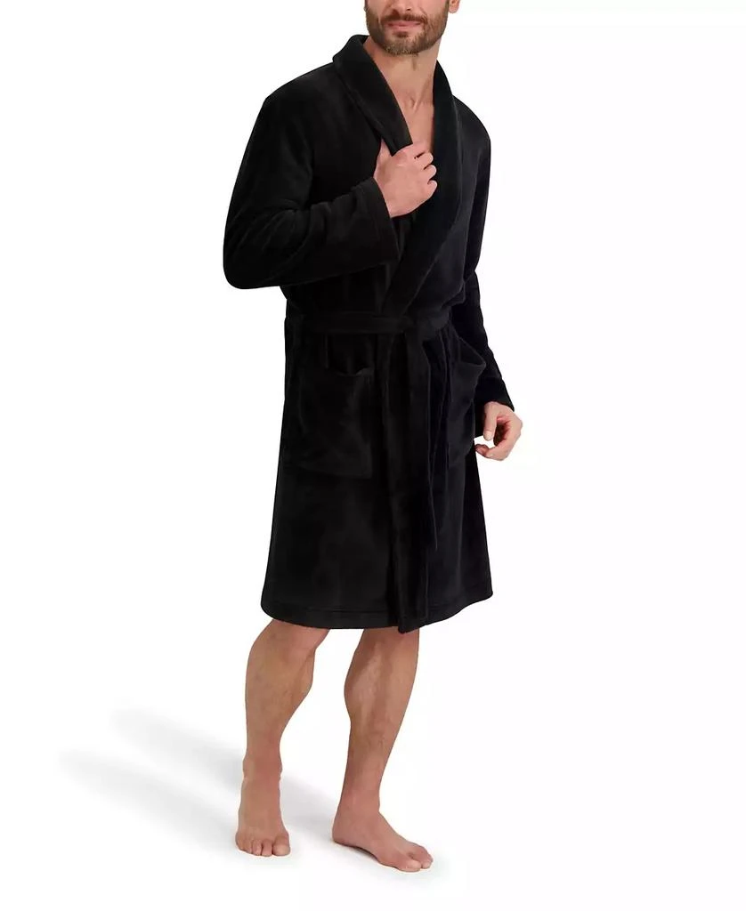 Hanes Men
s Adjustable Plush Robe 2