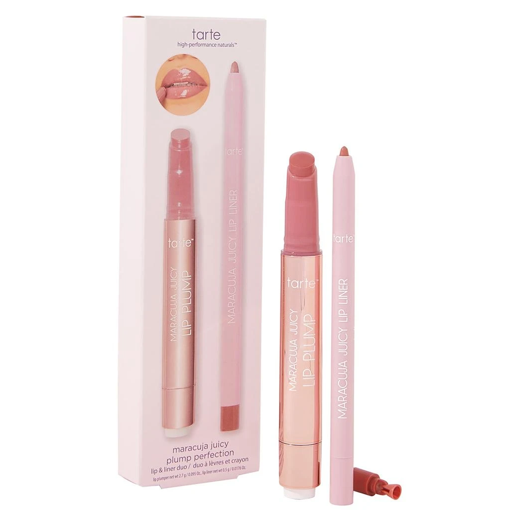 Tarte tarte Maracuja Juicy Plump Perfection Lip Gloss & Liner Duo 1