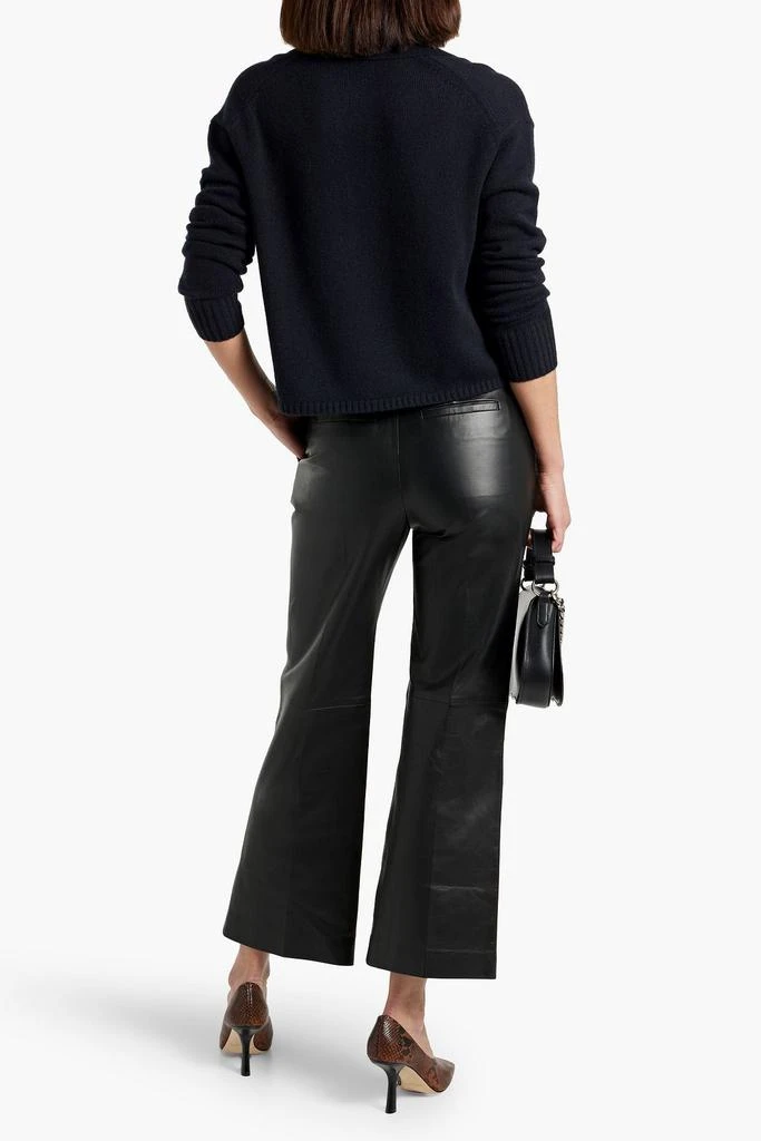 Joseph Talia leather kick-flare pants 3