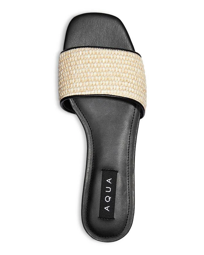AQUA Women's Deker Slip On Slide Sandals - Exclusive 3