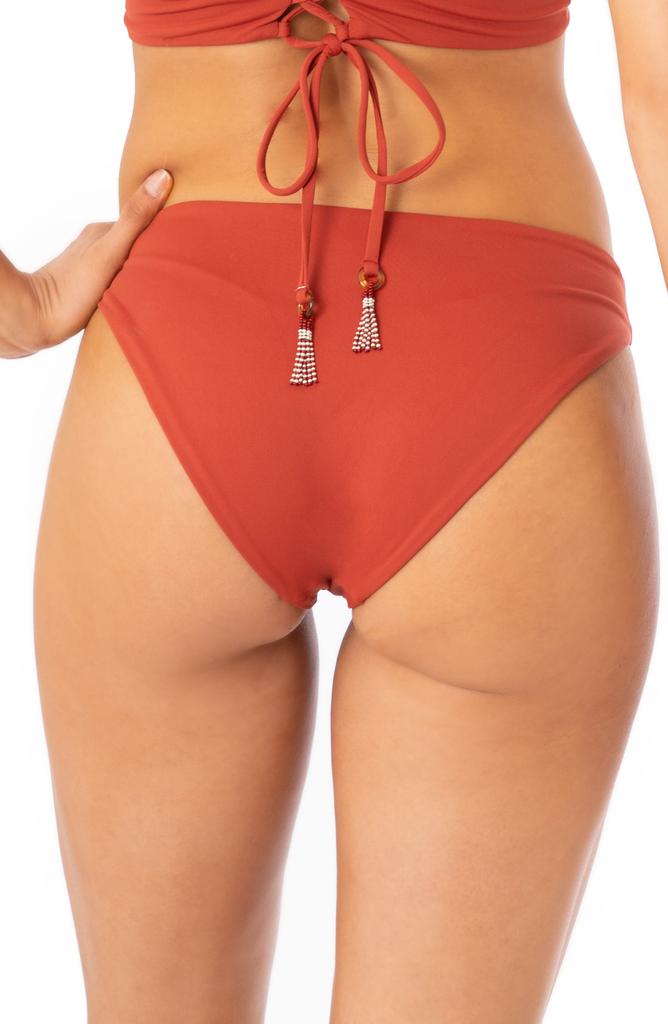 Maaji Burgundy Sublimity Bikini Bottoms