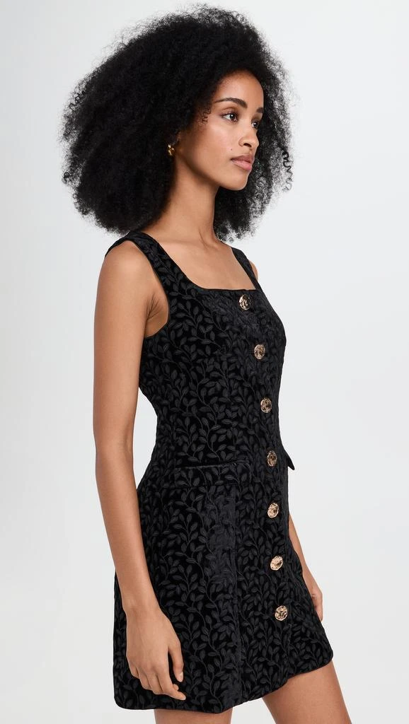 Saloni Mika Velvet Dress 3