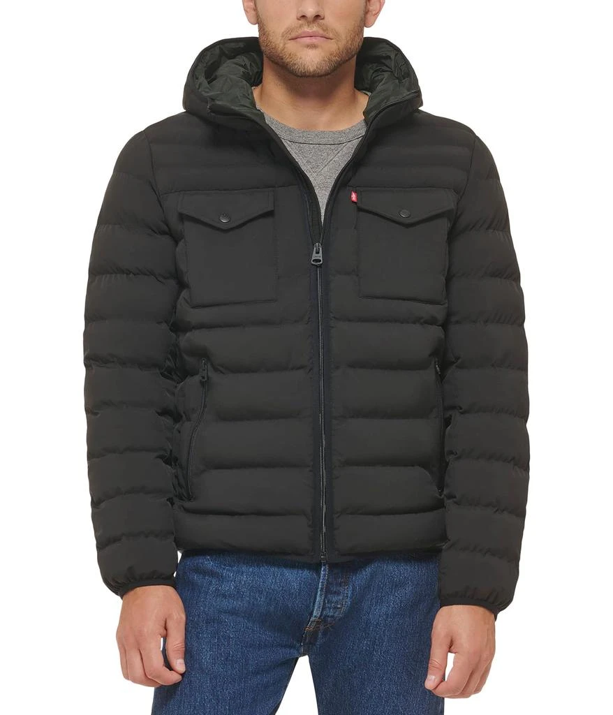 Levi's Stretch Two-Pocket Quilted Jacket 1