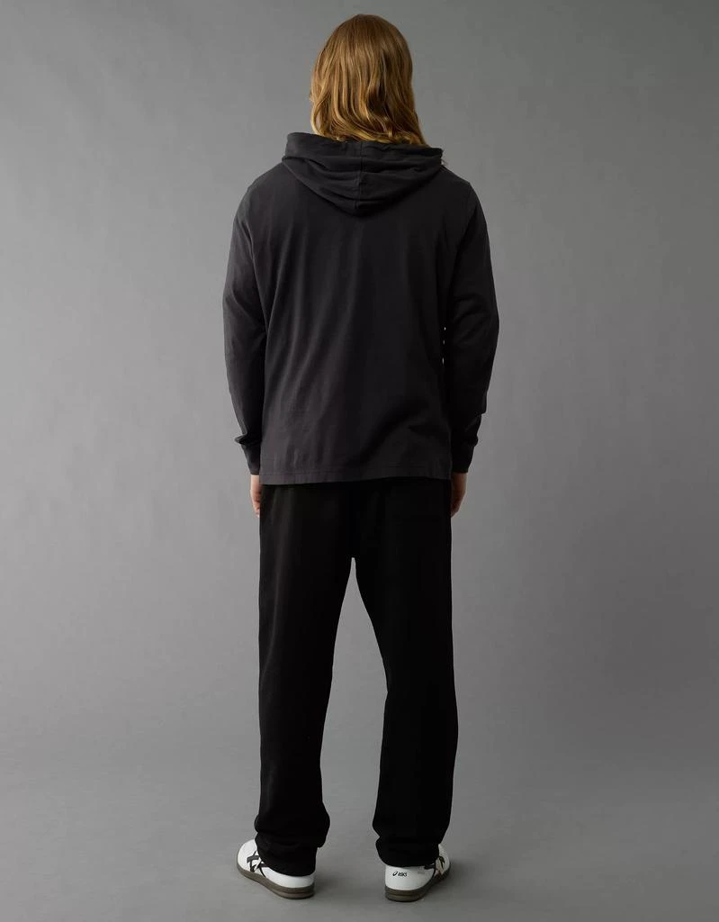 AE AE Long-Sleeve Logo Graphic Hoodie T-Shirt 2
