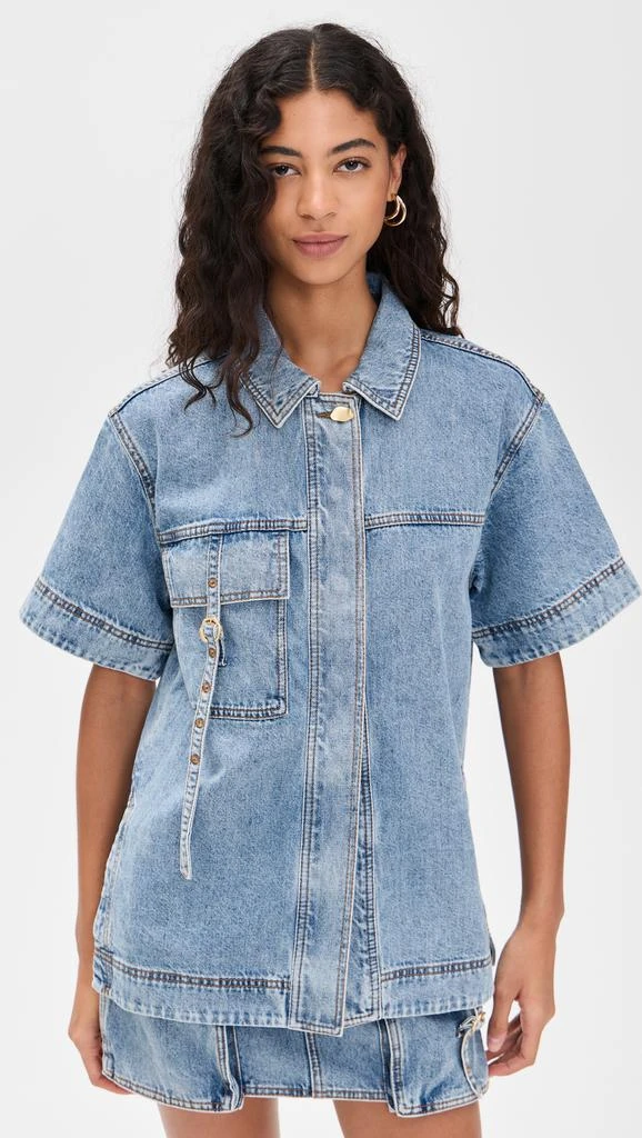 Aje Juno Denim Shirt 6