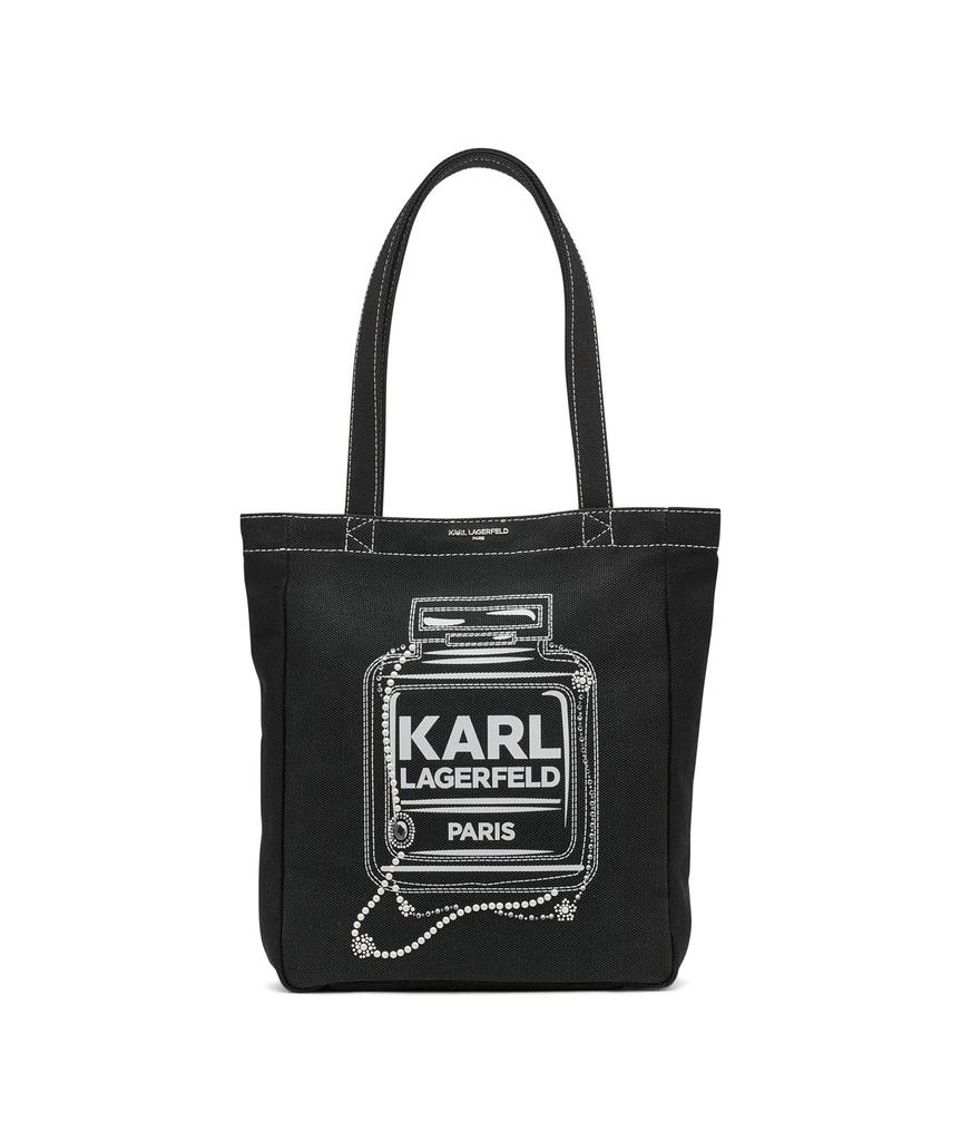 Karl Lagerfeld Paris CANNES CANVAS NORTH SOUTH TOTE