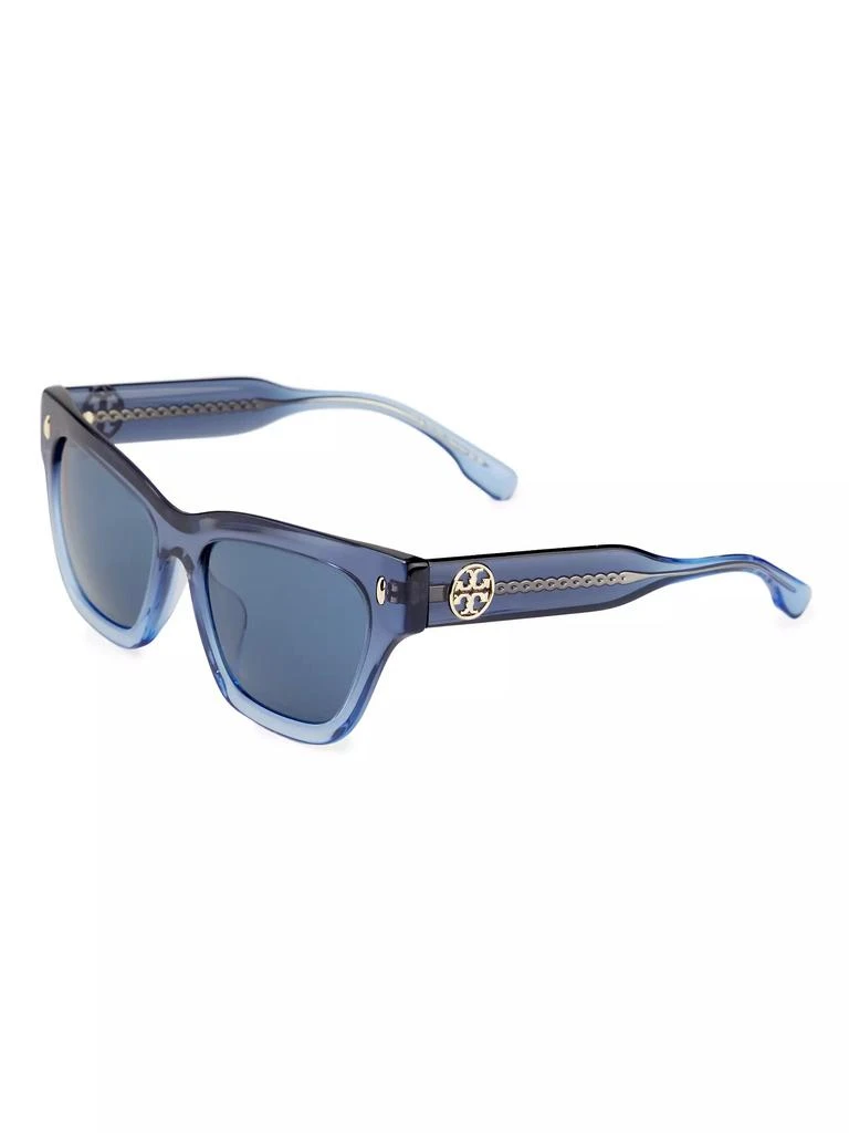 Tory Burch 54MM Rectangular Sunglasses 1