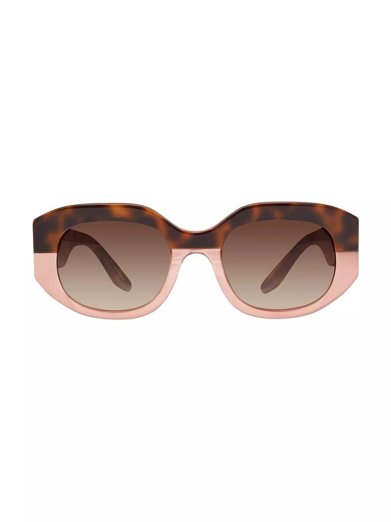 Barton Perreira Sueno 51MM Rectangular Sunglasses