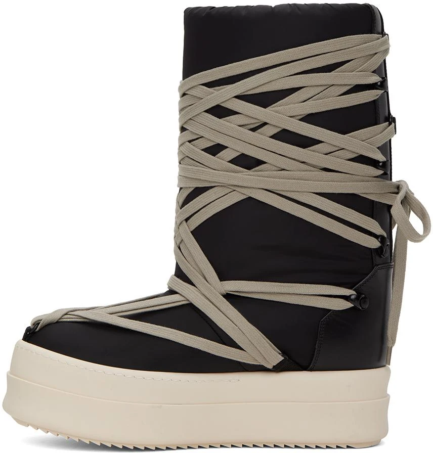 Rick Owens Moncler + Rick Owens Black Big Rocks Boots 3