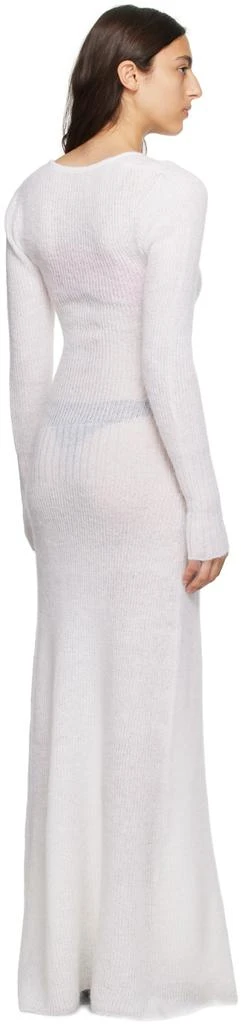 Jacquemus Off-White Le Chouchou 'La Robe Dao' Maxi Dress 3