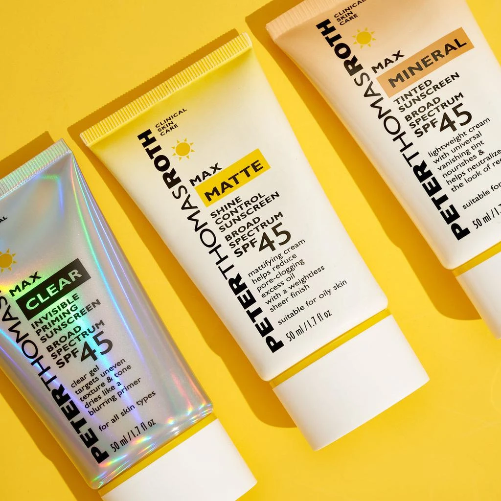 Peter Thomas Roth Max Clear Invisible Priming Sunscreen Broad Spectrum SPF 45|50 ml / 1.7 fl oz 4