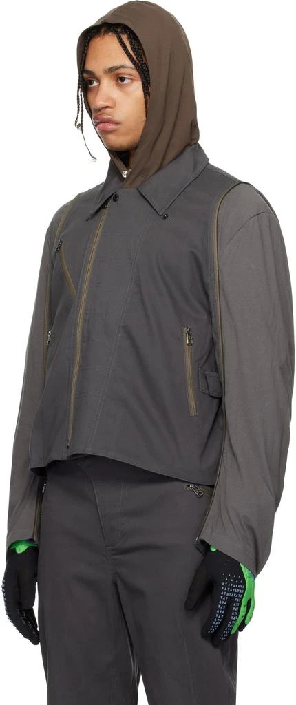 Kiko Kostadinov Gray Fox Racing Edition Fox Jacket 4