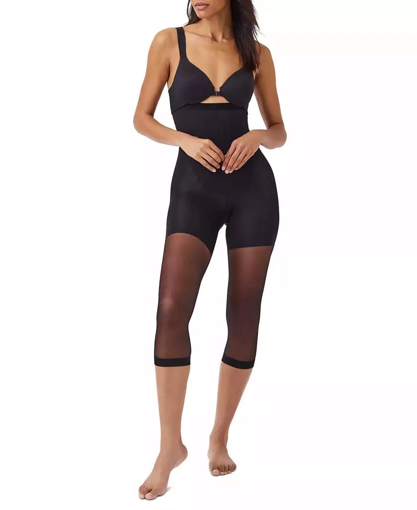 SPANX Women's  Super High Power Tummy Control Footless Capri, also available in extended sizes 7