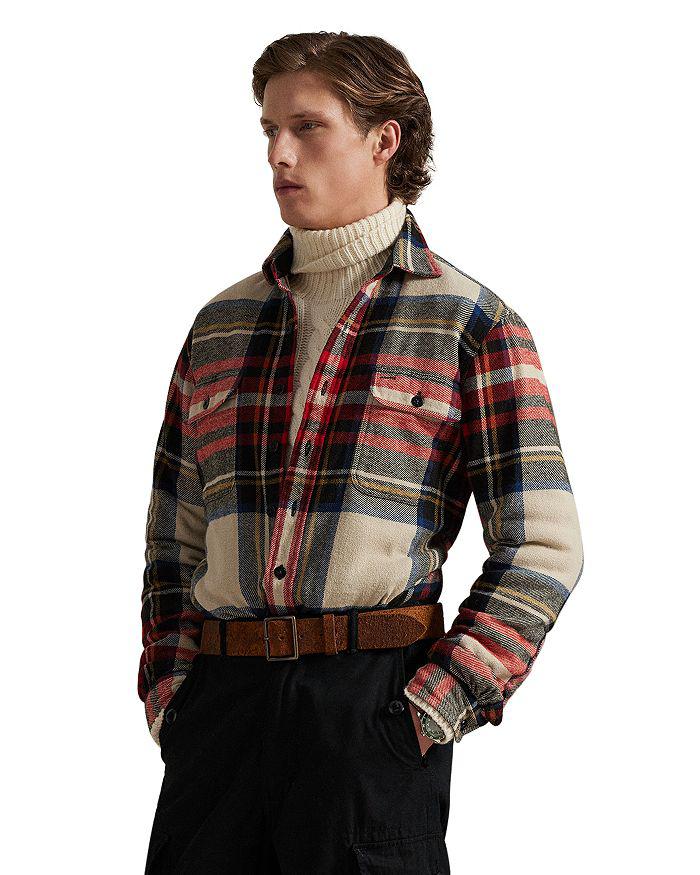 Ralph Lauren Classic Fit Plaid Flannel Workshirt