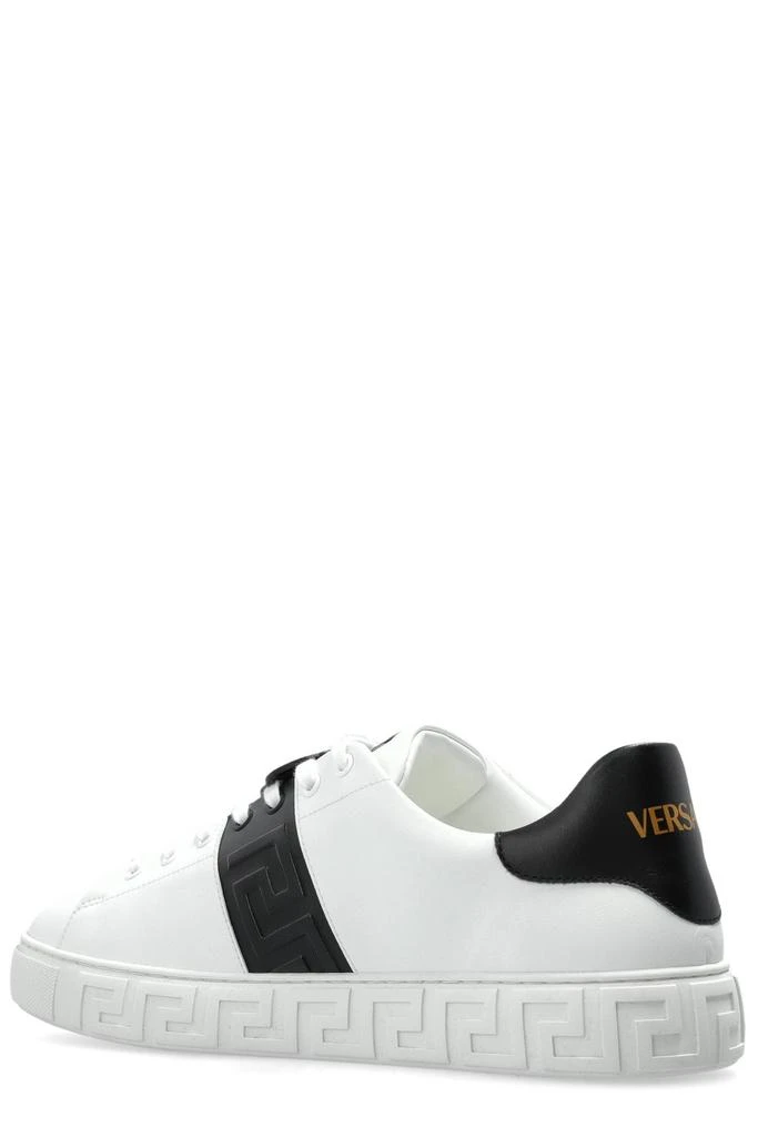 Versace Versace Logo-Embossed Lace-Up Sneakers 3