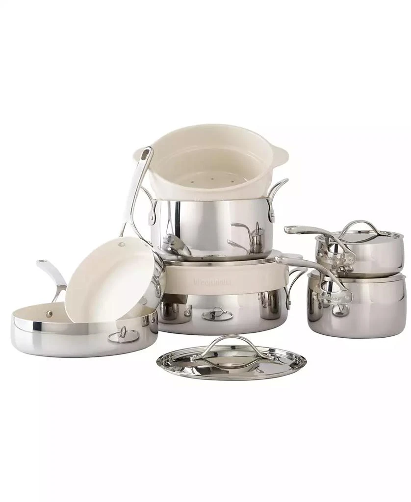Bloomhouse 12 Piece Stainless Steel Non-Stick Cookware Set 1