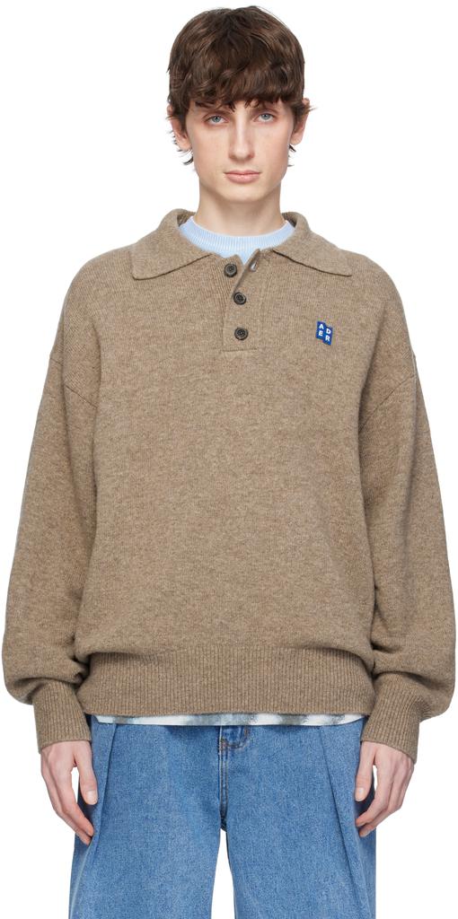 ADER error Black Sig; TRS Tag LS 04 Polo - Polo Shirts