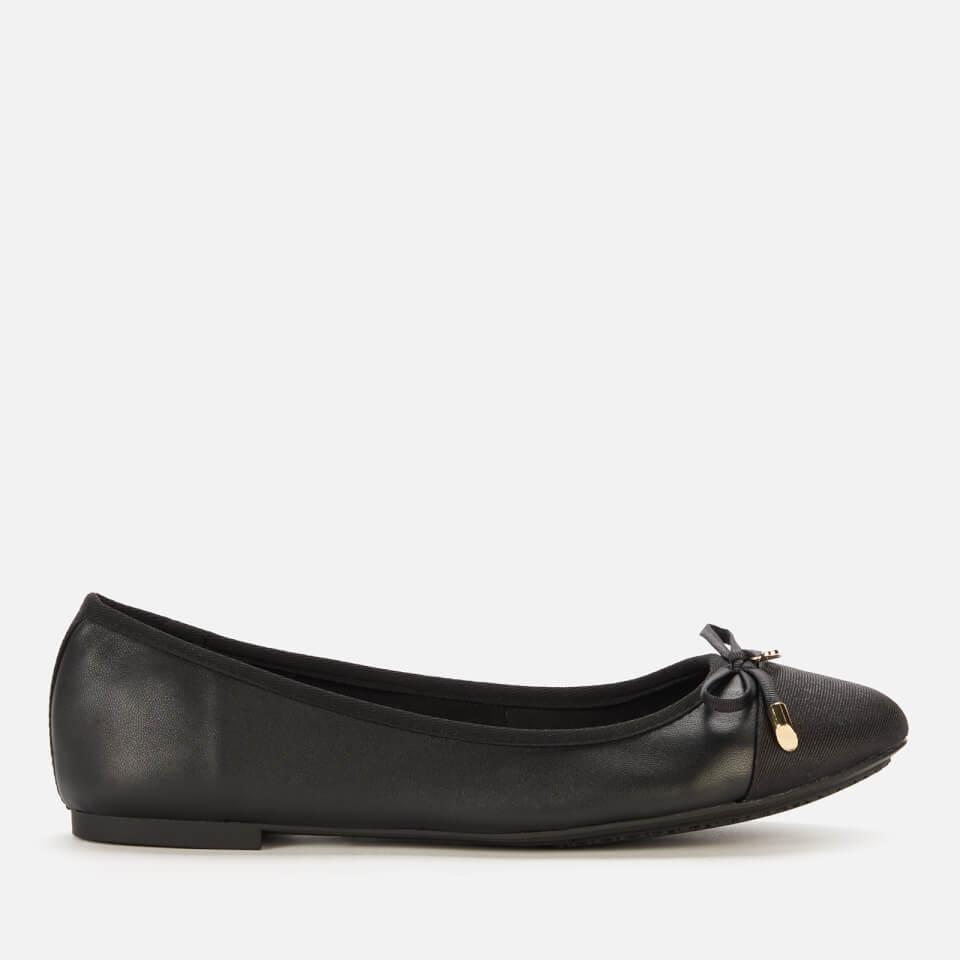 Dune DUNE LONDON WOMEN'S HARTLYN LEATHER BALLET FLATS