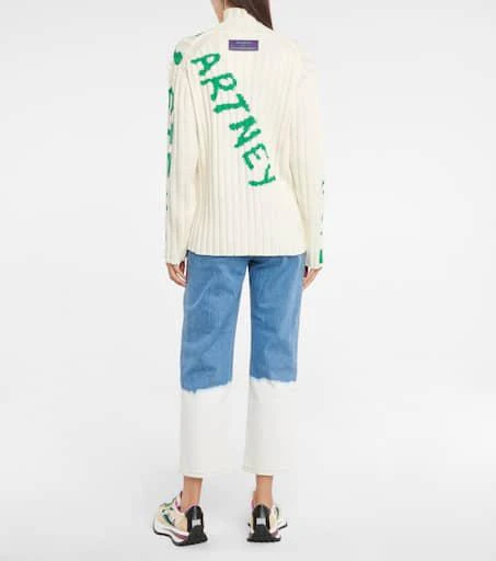 Stella McCartney x Ed Curtis printed wool-blend sweater 3