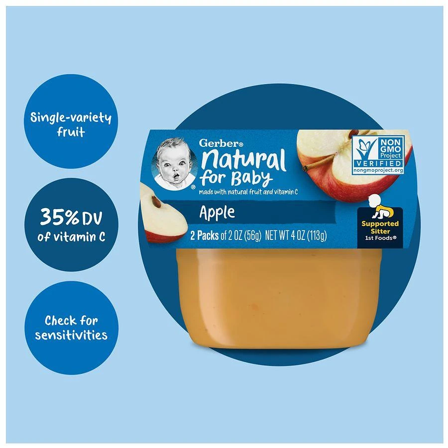 Gerber 1st Foods 1st Foods, Baby Food Apple 7