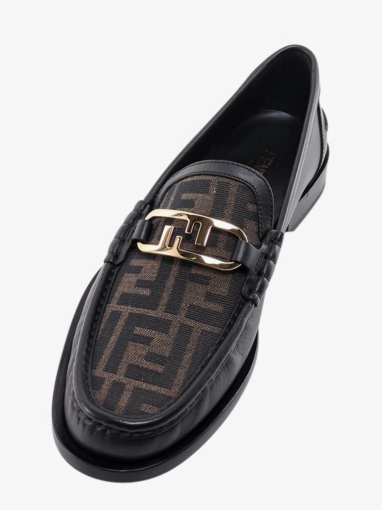 Fendi Fendi O
 Lock leather loafer with FF insert 5