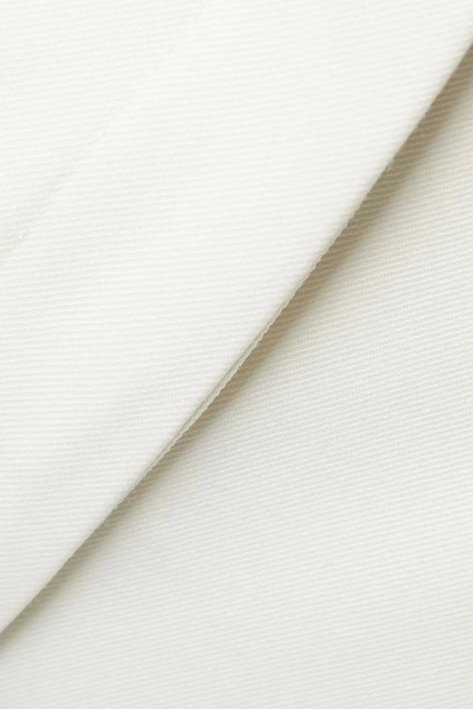 Stella McCartney Satin-trimmed twill straight-leg pants 4