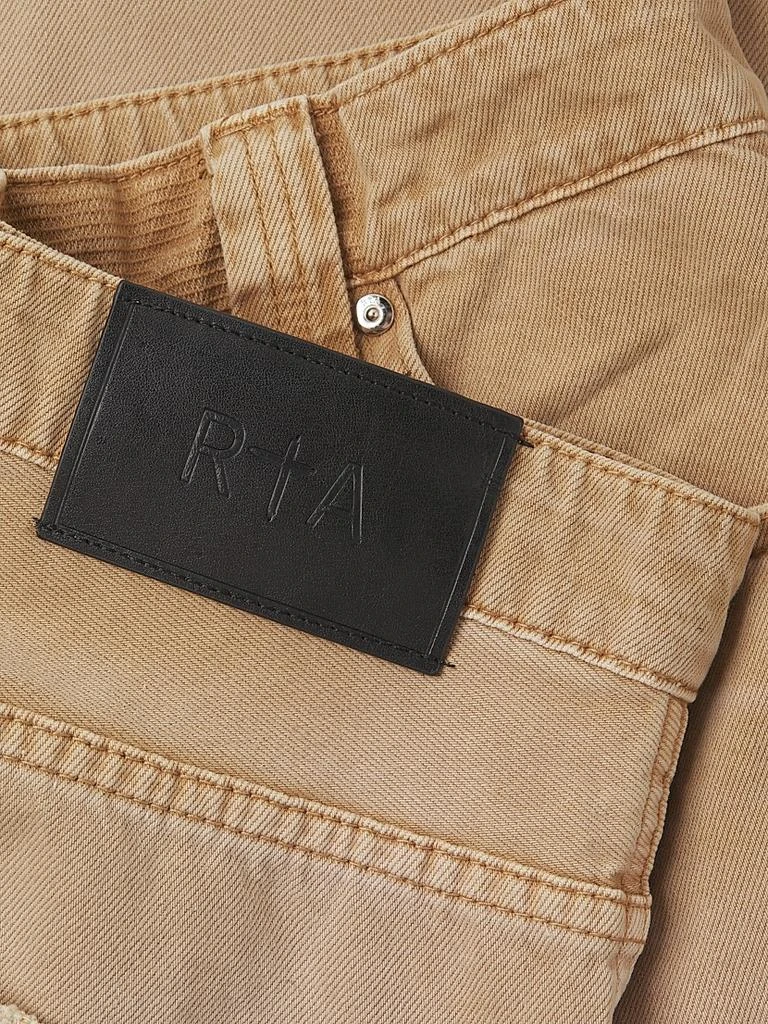 RTA Distressed Wide-Leg Jeans 6