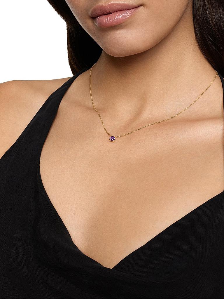 David Yurman Micro Chatelaine Pendant Necklace in 18K Yellow Gold