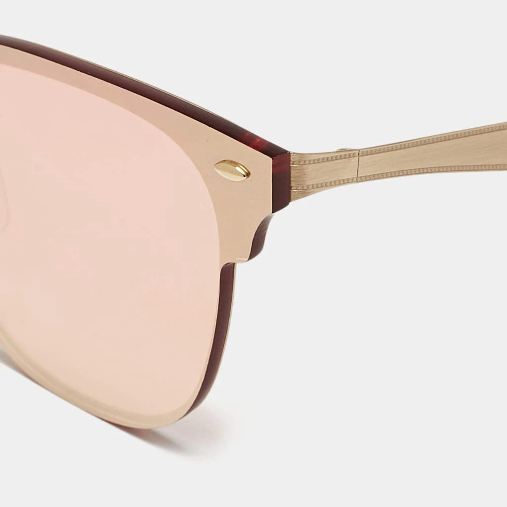 Ray-Ban Ray-Ban Metallic Pink Blazed Clubmaster Aviator Sunglasses 2