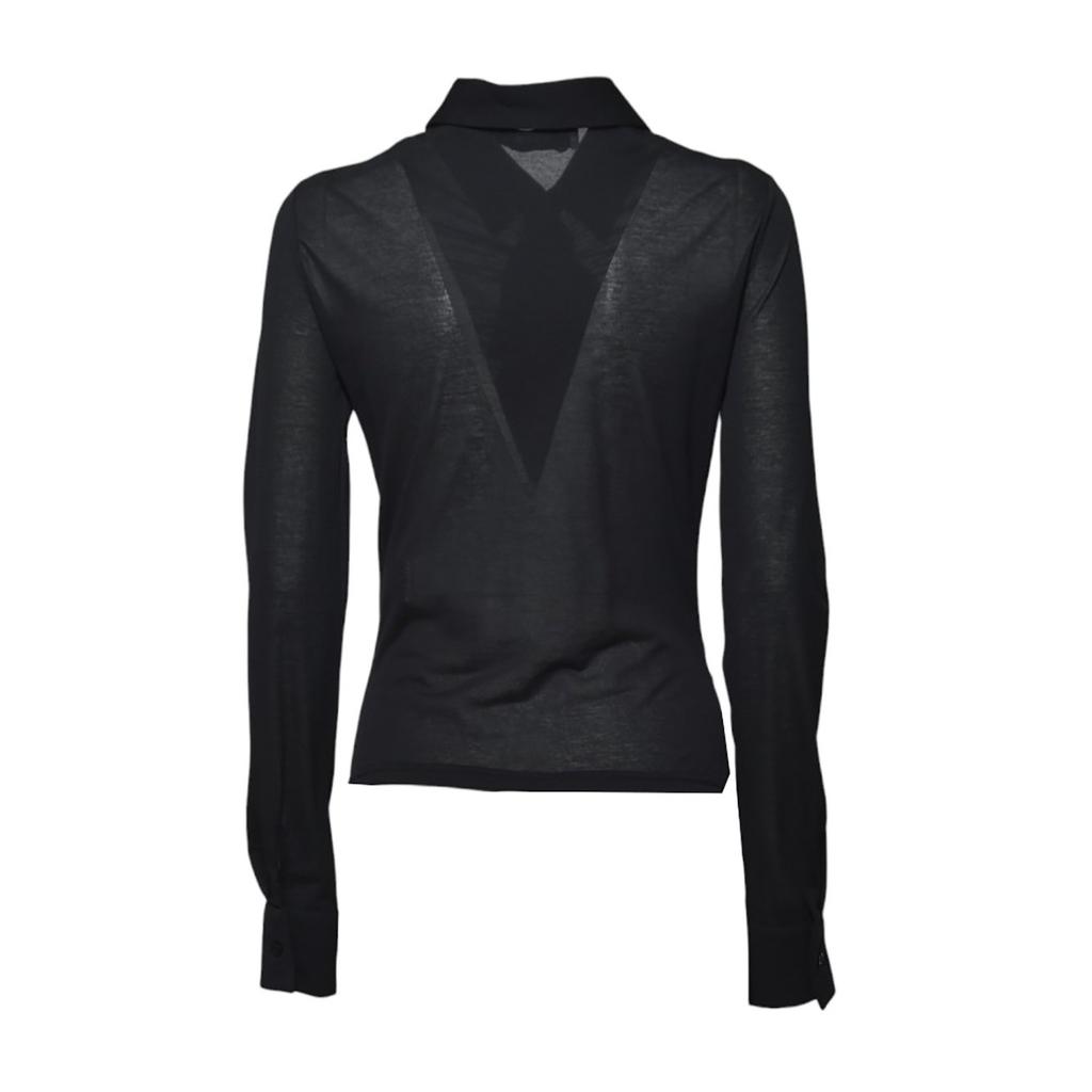MSGM MSGM Long-Sleeved Ruffle Detailed Top