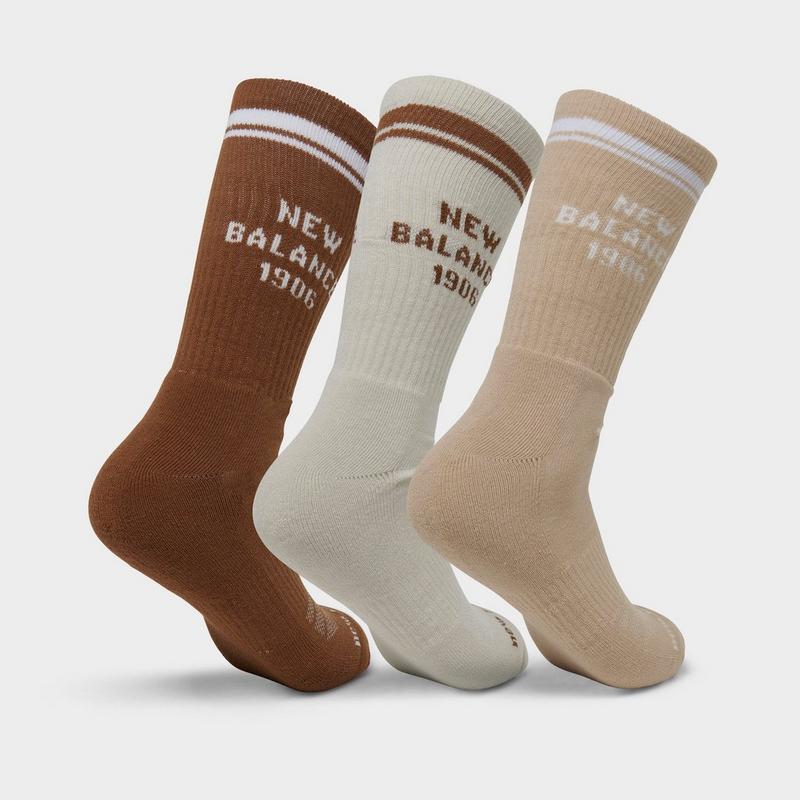 New Balance New Balance Verbiage Crew Socks (3-Pack)