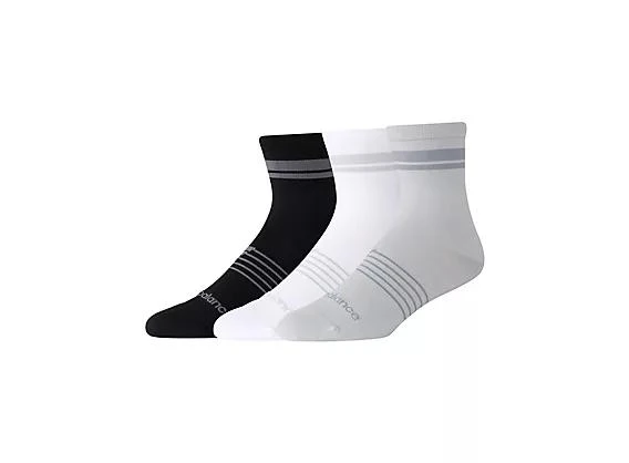New Balance Pro Running QTR Socks 3 Pack 1