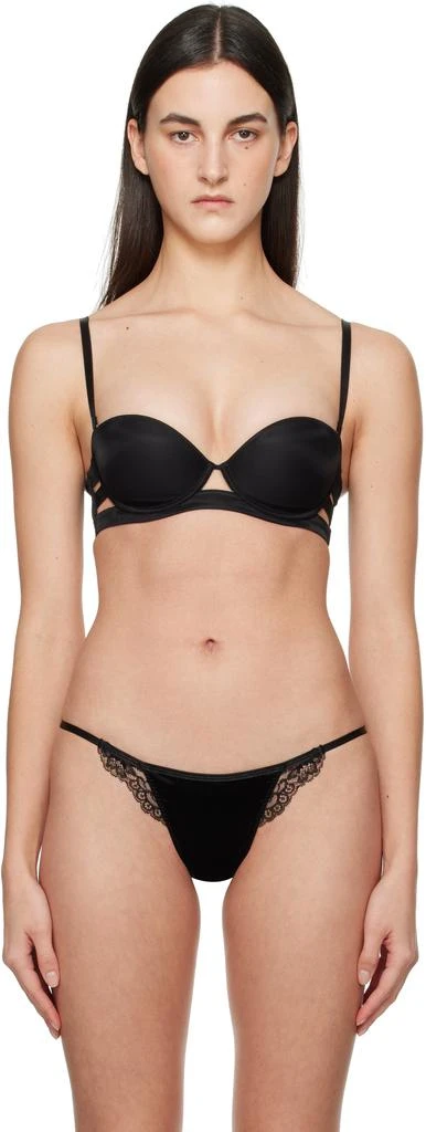 L'Agent by Agent Provocateur Black Lucky Bra 1