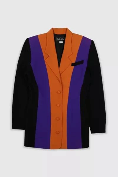 Urban Outfitters Vintage Y2K Colorful Accent Blazer 1