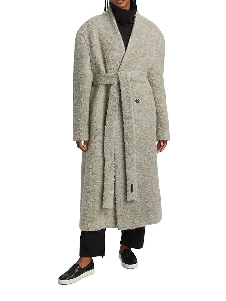 Fear of god Lapelless Wool-Blend Coat 7