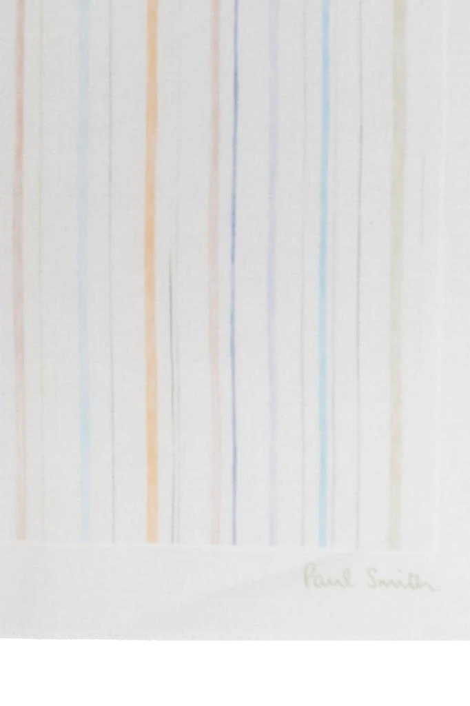 Paul Smith Paul Smith Striped Pattern Pocket Square 5