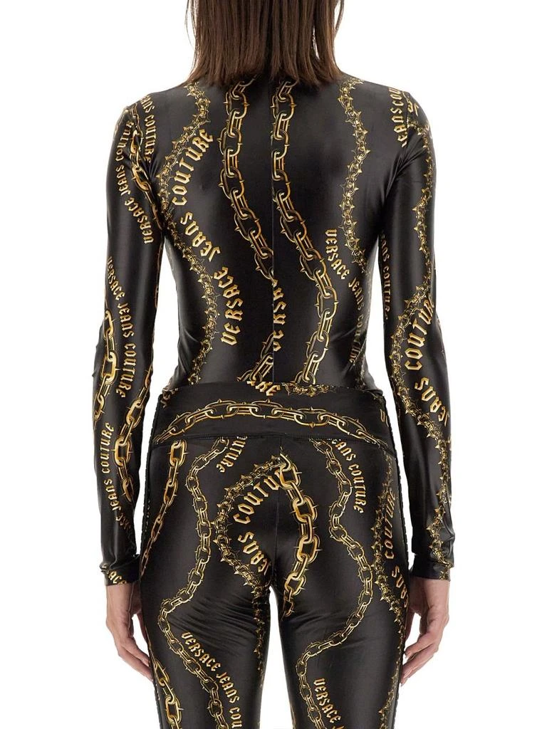 Versace Versace Jeans Couture Chain Print Bodysuit 2