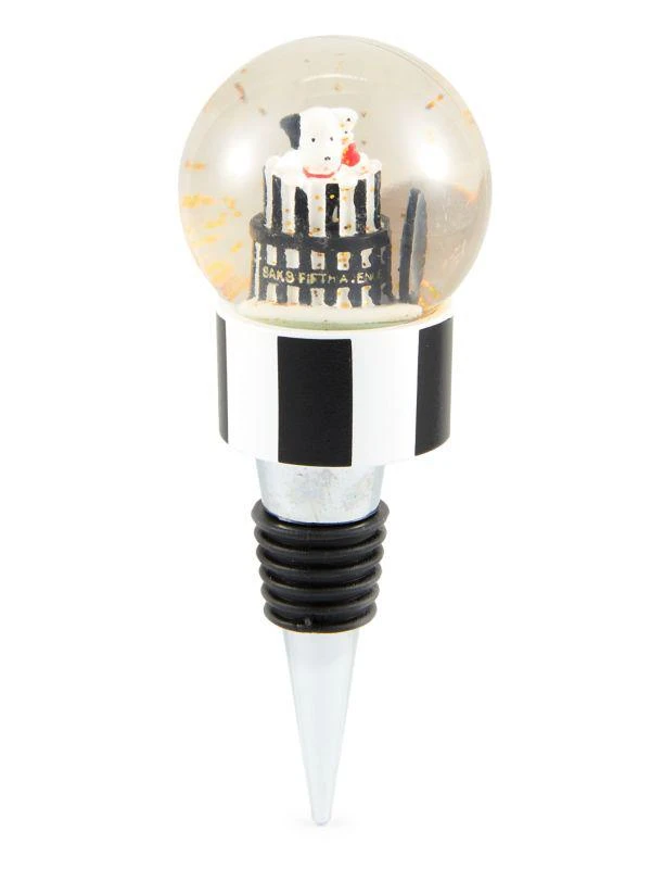 Saks Fifth Avenue Globe Wine Stopper 1