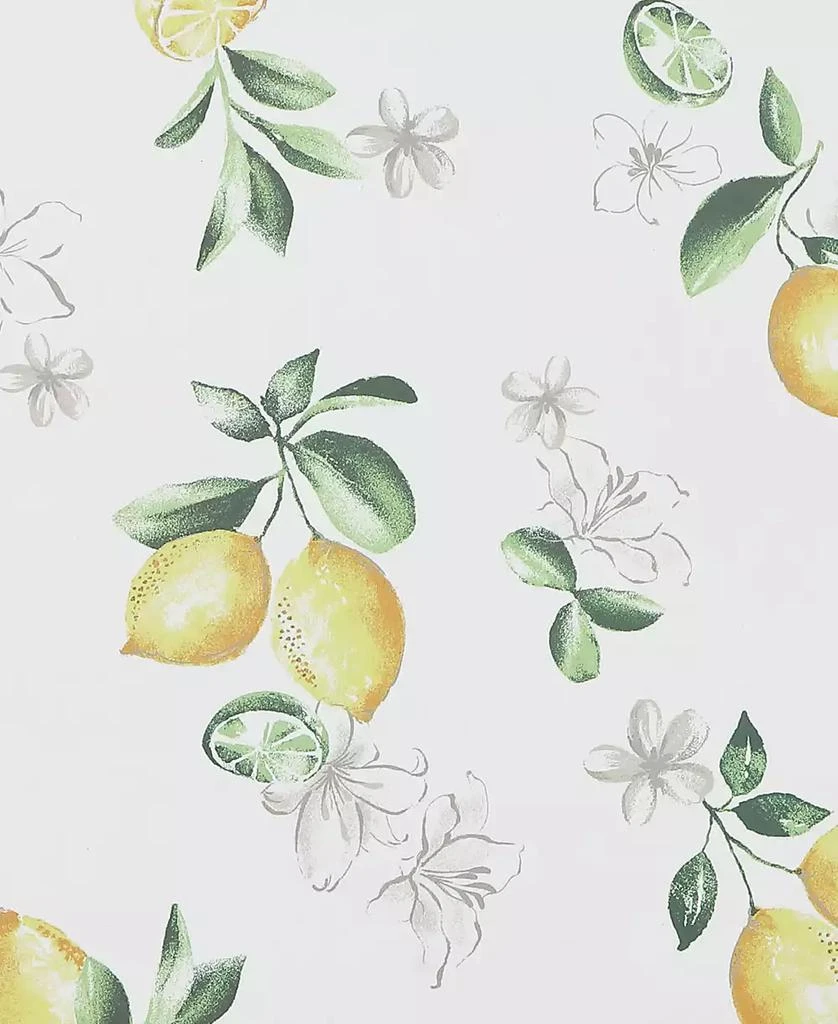 Laura Ashley Lemon Floral Cork Placemats Set of 4, 16" x 12" 5