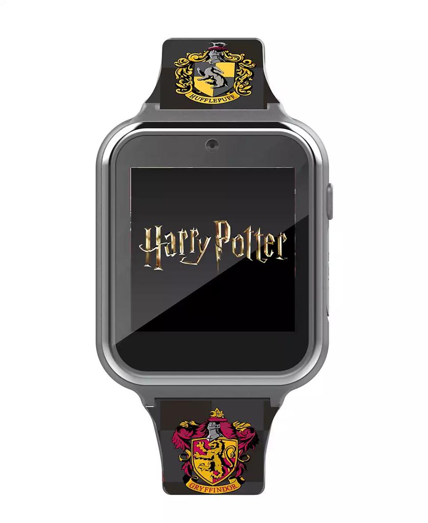 Accutime Harry Potter Kid's Touch Screen Black Silicone Strap Smart Watch, 46mm x 41mm