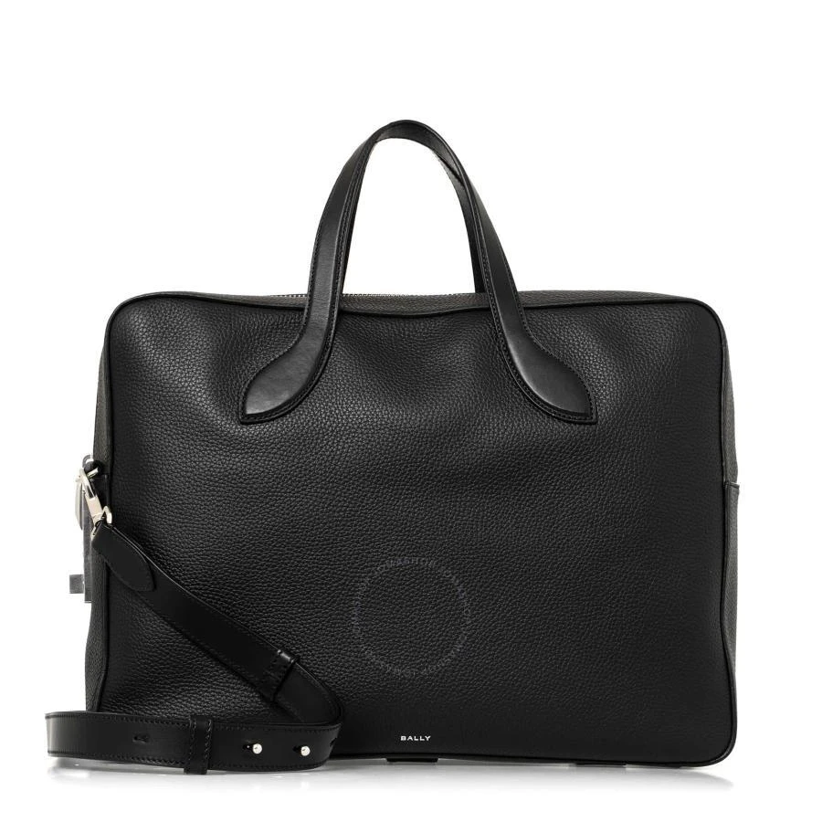 Bally Black Leather 2Way Briefcase 1