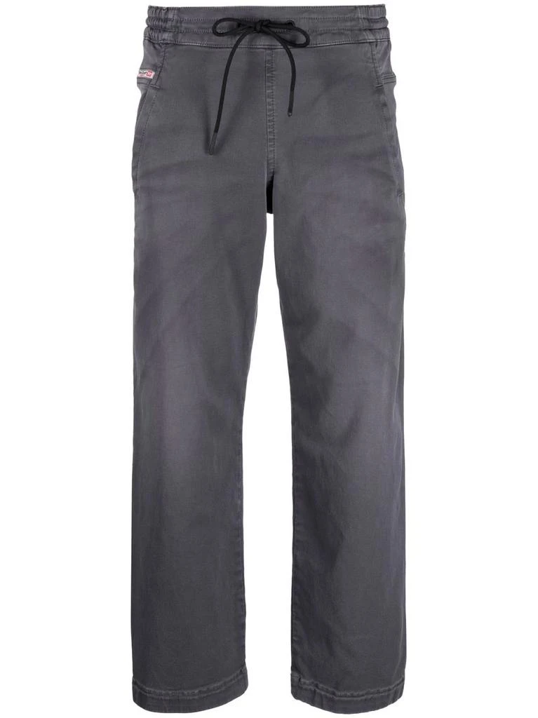 Diesel drawstring-waist trousers - women 1