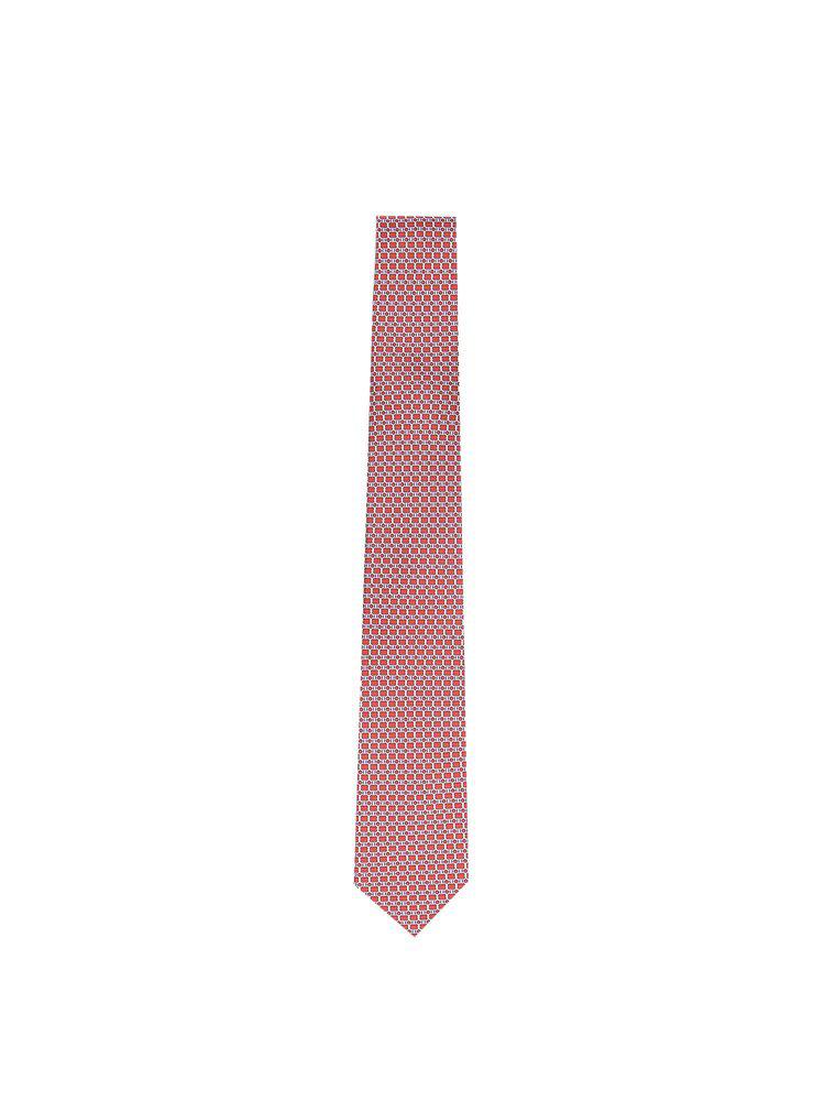 Salvatore Ferragamo Ferragamo Pattern Jacquard Pointed-Tip Tie