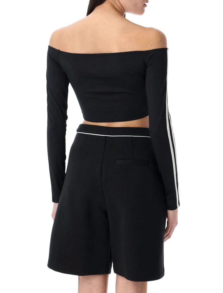 Adidas Adidas Originals Adicolor Off Shoulder Long-Sleeve Top 2