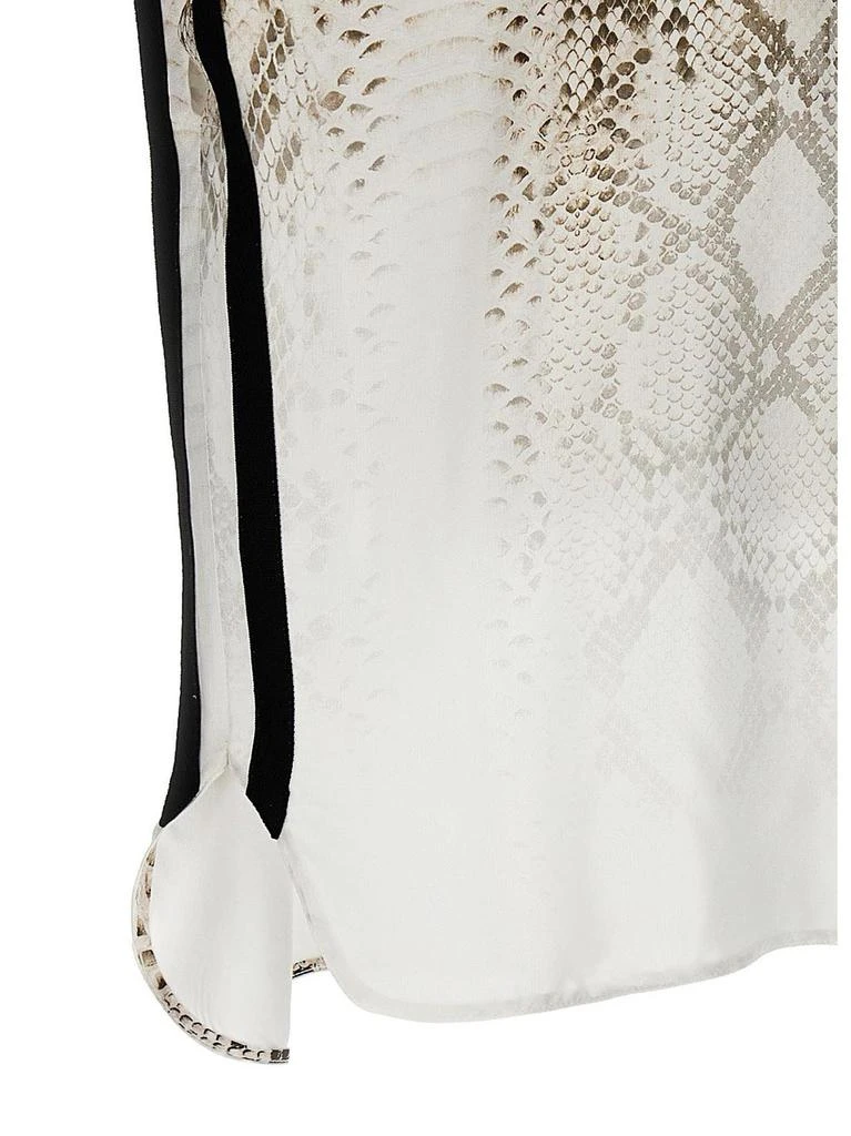 Nude Nude Snake Print Bloshirt 4