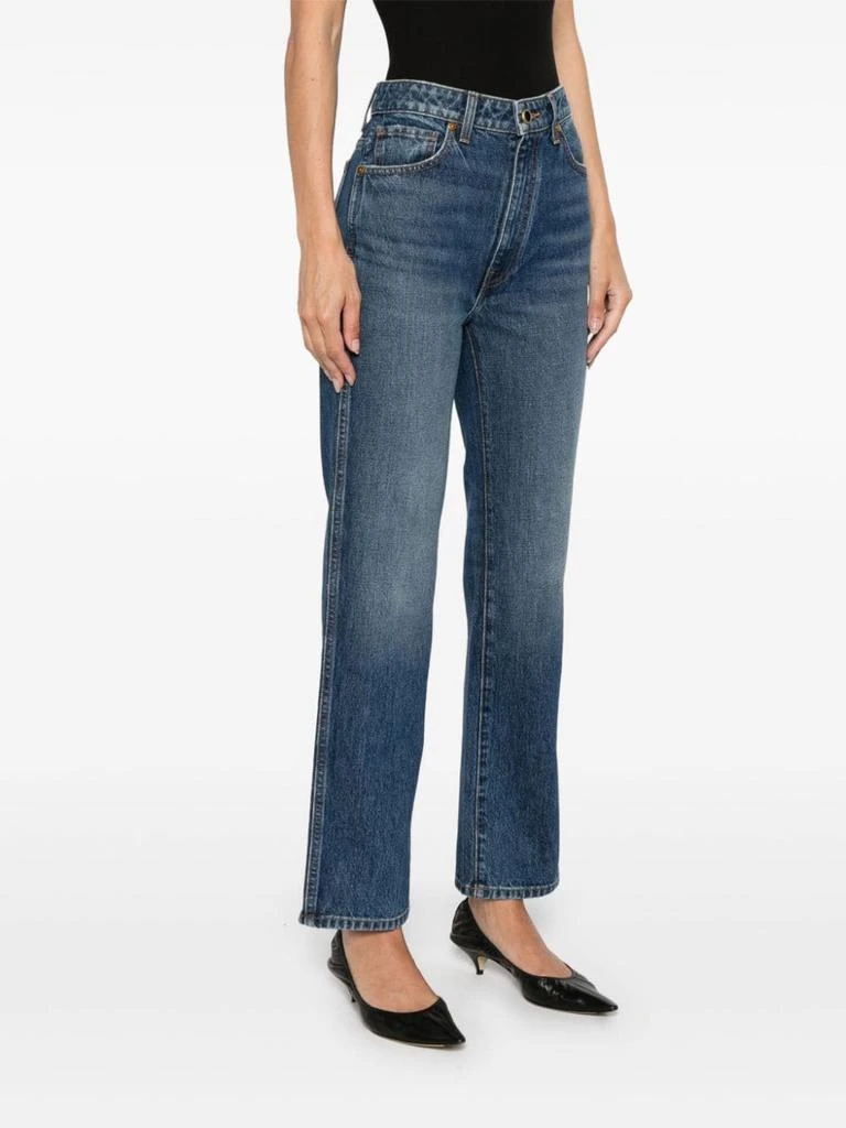 Khaite ABIGAIL DENIM COTTON JEANS 4