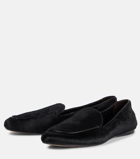 Khaite Monroe calf hair loafers 4