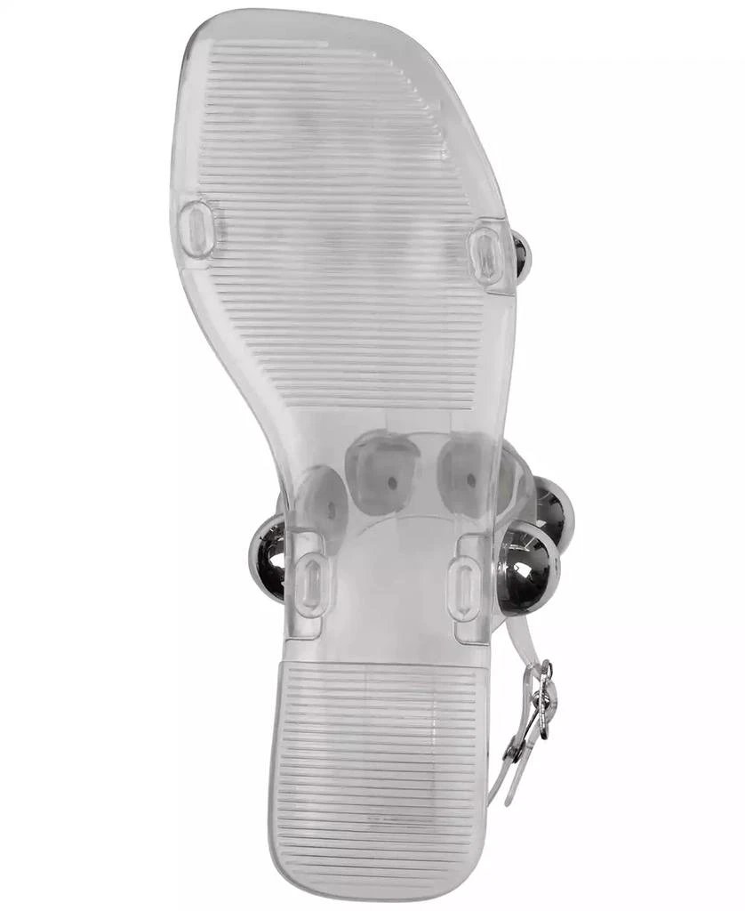 Jeffrey Campbell Gum-Drop Studded Flat Jelly Sandals 5